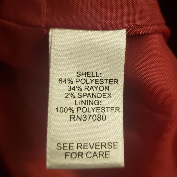 🌟Host Pick🌟 Red and Black Plaid Blazer-NWT - Picture 6 of 7